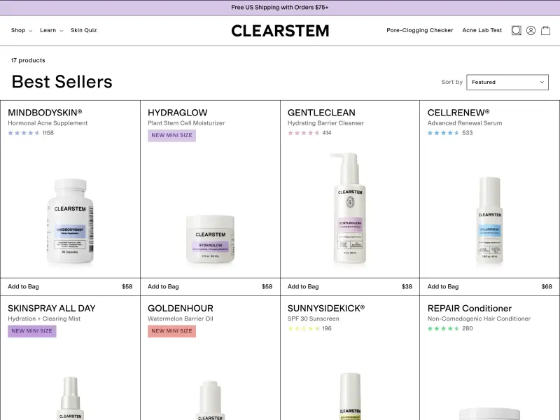CLEARSTEM Category